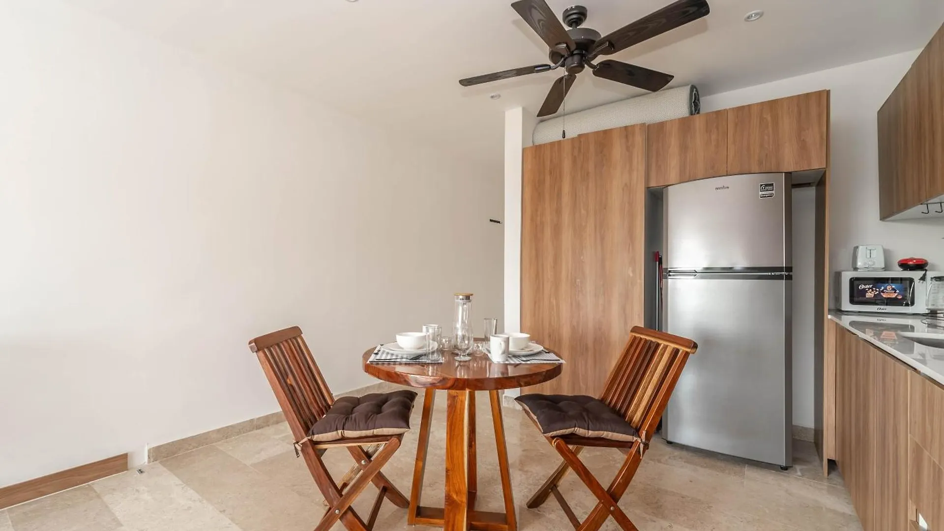 King Suite With Balcony, Rooftop Pool In Aldea Zama, 图卢姆
